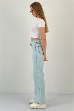 75452 WIDE LEG DENİM