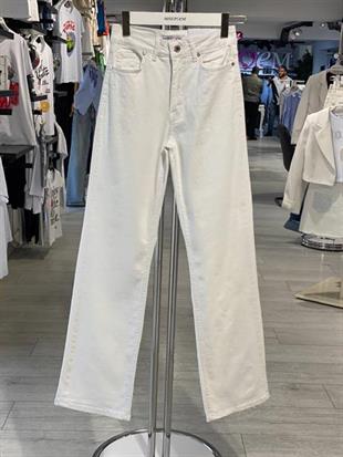 75457 WIDE LEG STRETCH FABRİC DENİM