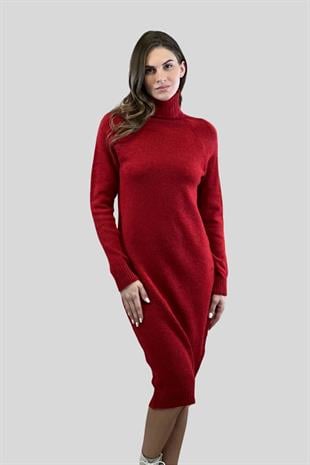 Balikçı Basic Uzun Kadin Triko Elbise