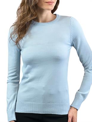 Kadın Uzun Bisiklet Yaka Basic Kışlık Sarı Triko Kazak