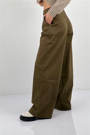 Kadın Bol Paça Pantolon