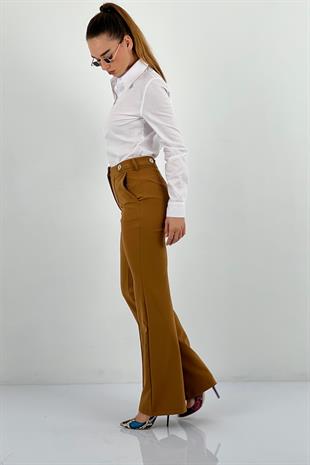 Kadın Camel Pantolon