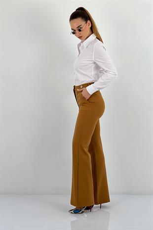 Kadın Camel Pantolon
