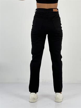 Kadın Yüksek Bel Mom Jean Pantolon