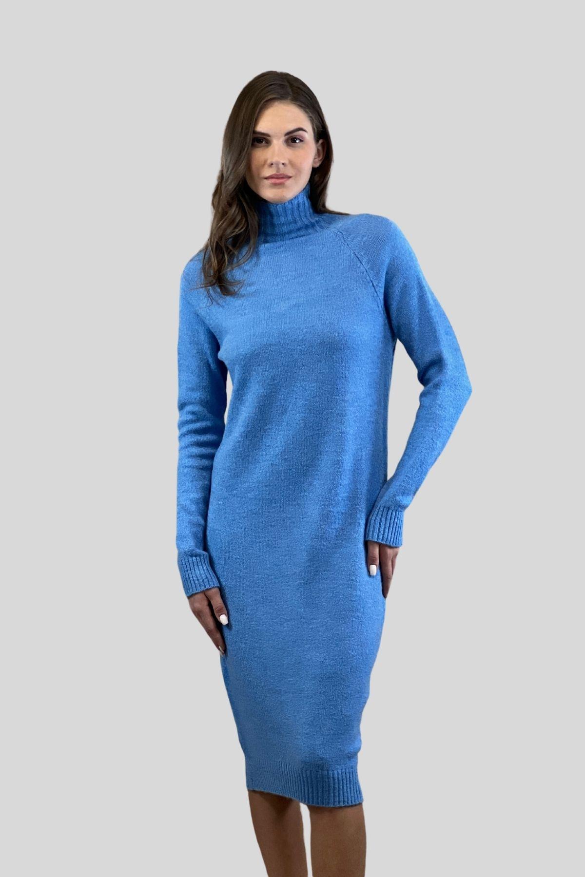 Balikçı Basic Uzun Kadin Triko Elbise · 17