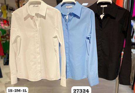 Klasik Slim Fit Uzun Kollu Gömlek - Üç Renk Seçeneği