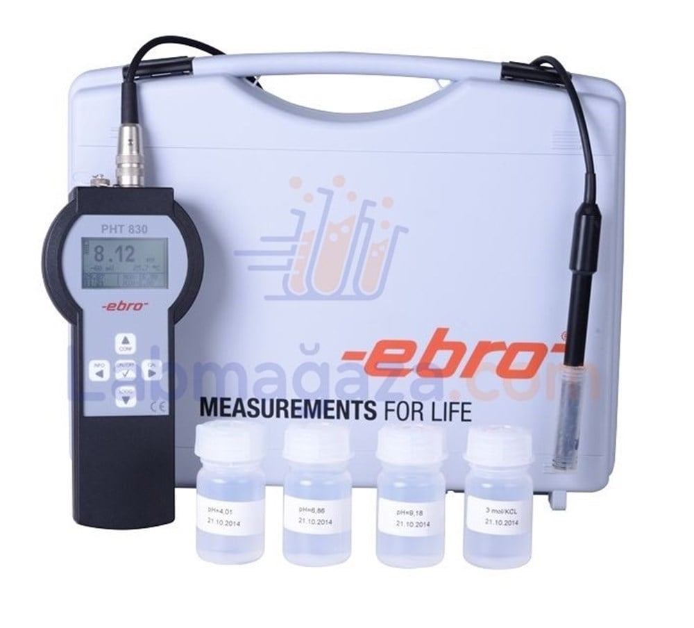Ebro Portatif pH Metre / PHT 830 Set