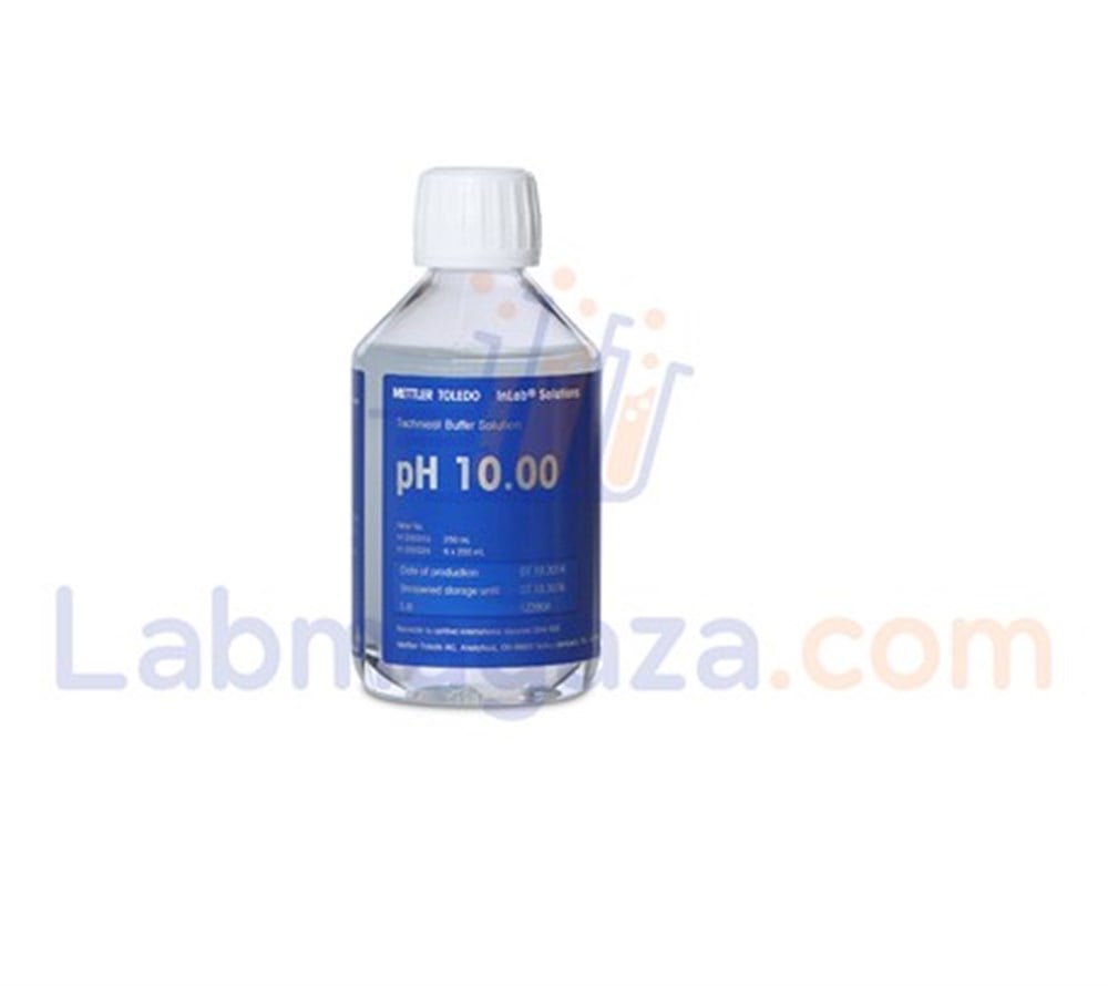 Mettler Toledo Technical buffer pH 10.00, 6 x 250mL