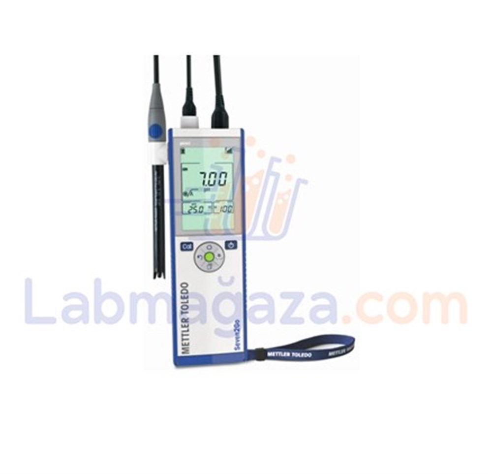 Mettler Toledo Su ve Toz geçirmez Portatif Ph Metre / S2-FIELD KIT