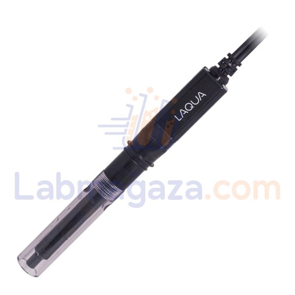 Horiba Laqua Plastik gövde, K = 1,0 Titanyum / Platin siyah iletkenlik hücresi, entegre sıcaklık sensörü, su geçirmez, 1µS - 200mS / cm