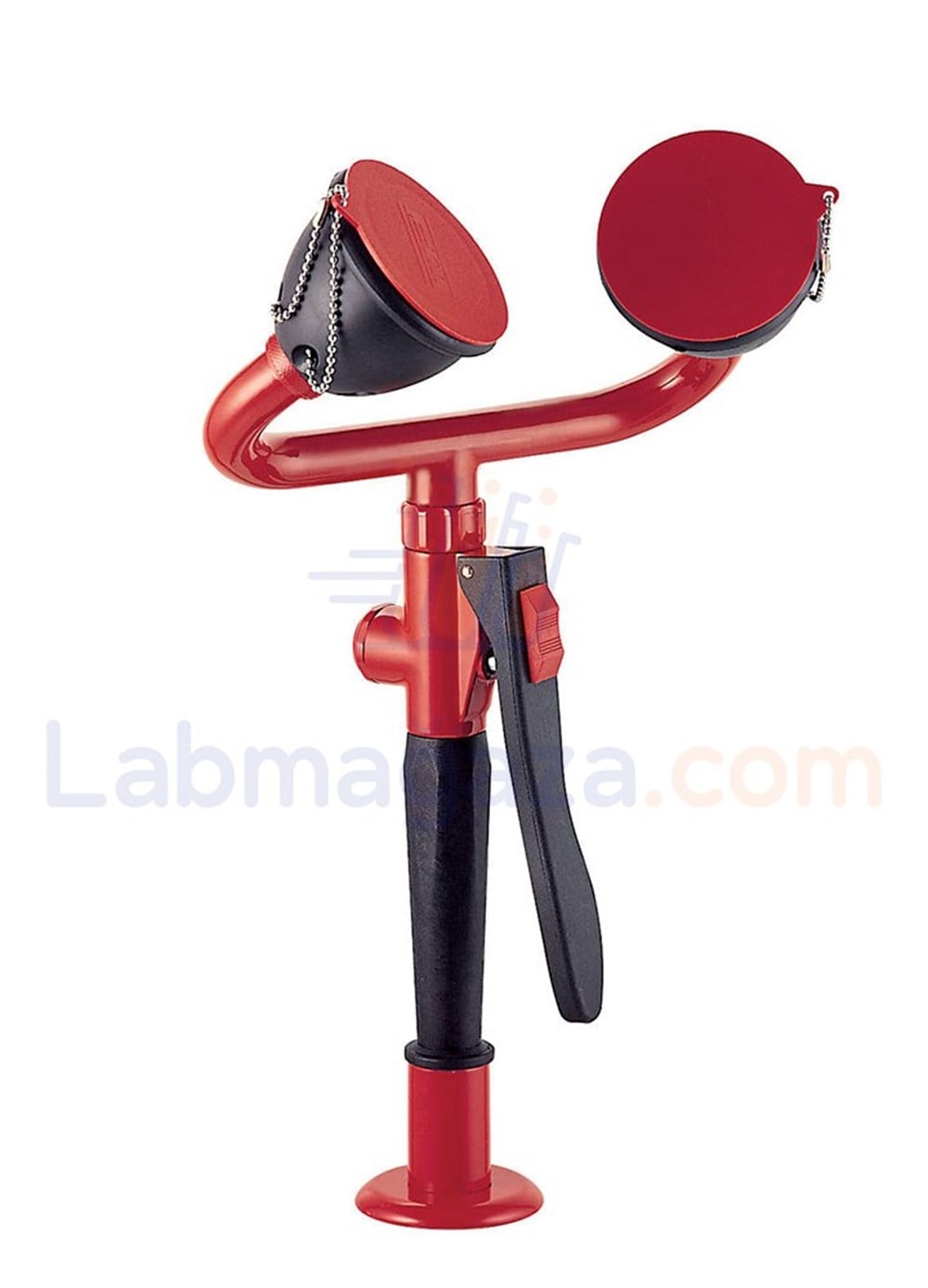 Tezgaha monte Çift Çıkışlı Acil Göz Duşu