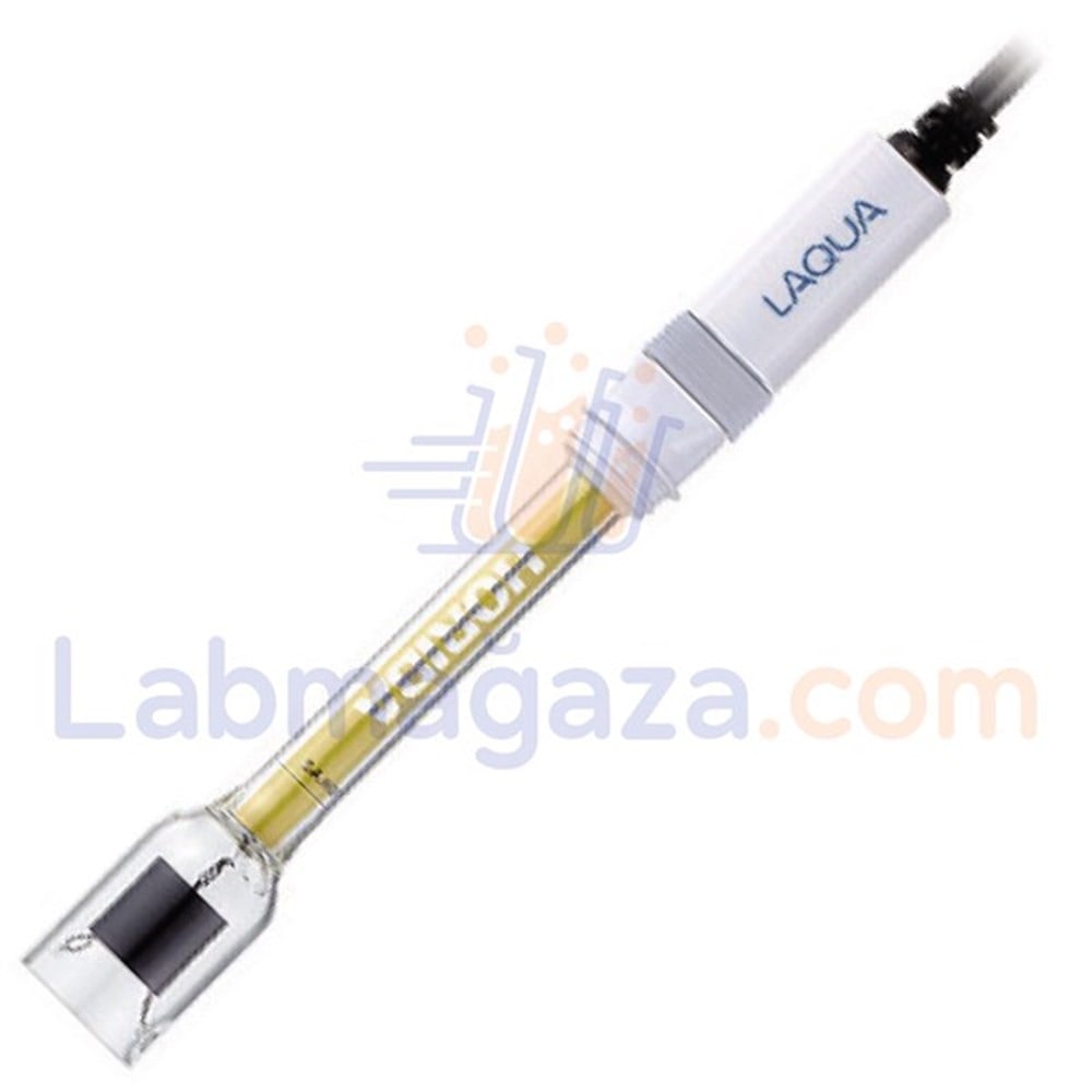 Horiba Laqua Cam gövde, K = 0.1 Platin / Platin siyah iletkenlik hücresi, int. Sıcaklık sensörü. Düşük İletim / Saf su (0.1µS-10mS / cm)