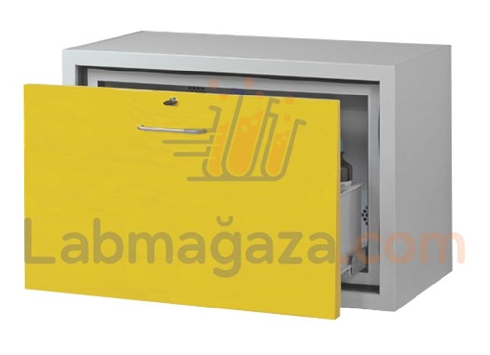 Netalab UnderBox-D Tezgah Altı Çekmeceli Kapaklı Kimyasal Madde Dolabı / NTL-80UBX