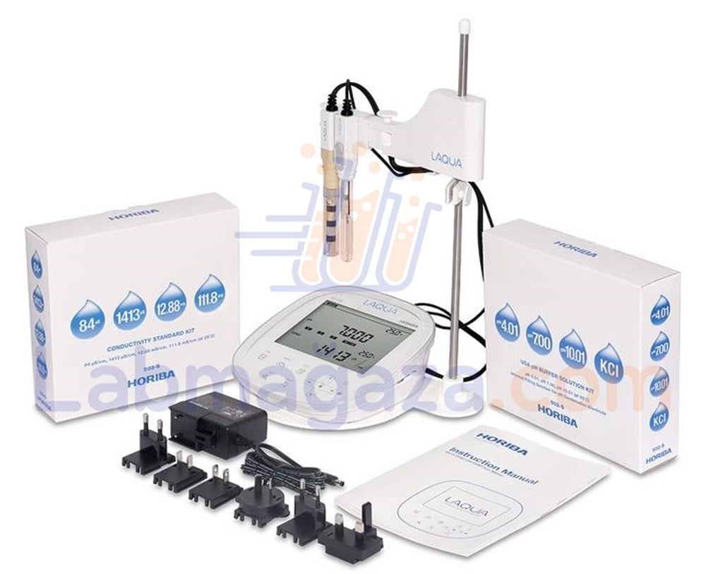 Horiba Laqua Masa tipi pH / mV / EC / TDS / RES / SAL Ölçüm Cihazı / LAQUA-PC1100-S