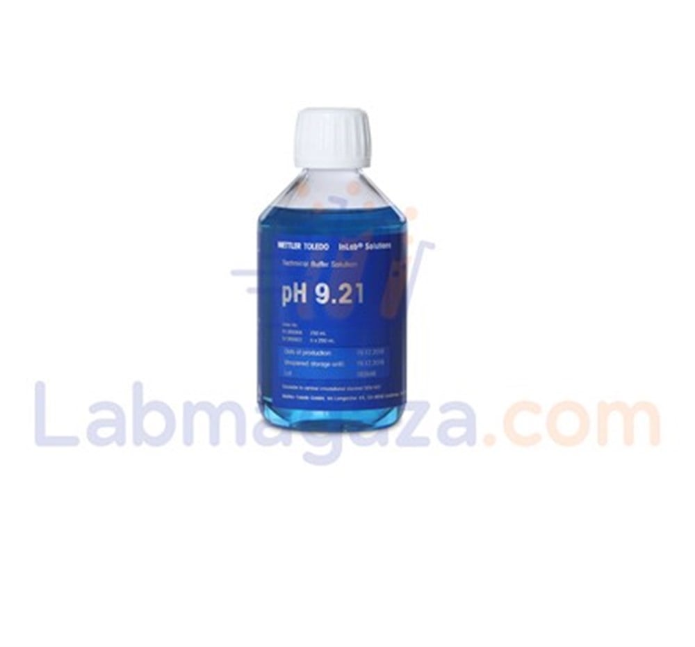 Mettler Toledo Technical buffer pH 9.21, 6 x 250mL