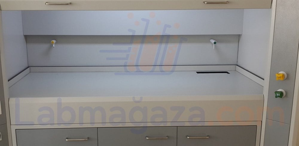 Çeker Ocak Trespa Toplab Plus Tezgah Çalışma Yüzeyi