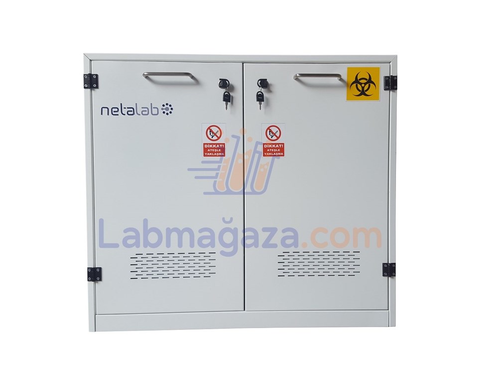 Netalab UnderBox Tezgah Altı Kimyasal Madde Dolabı / NTL-80UBX