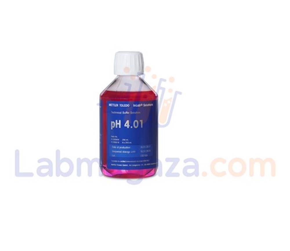 Mettler Toledo Technical buffer pH 4.01, 6 x 250mL