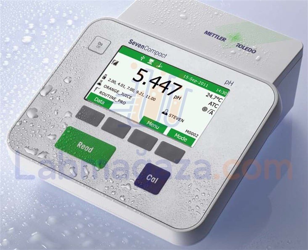 Mettler Toledo Masa tipi Su ve Toz geçirmez pH - ORP Ölçüm Cihazı / S210-K