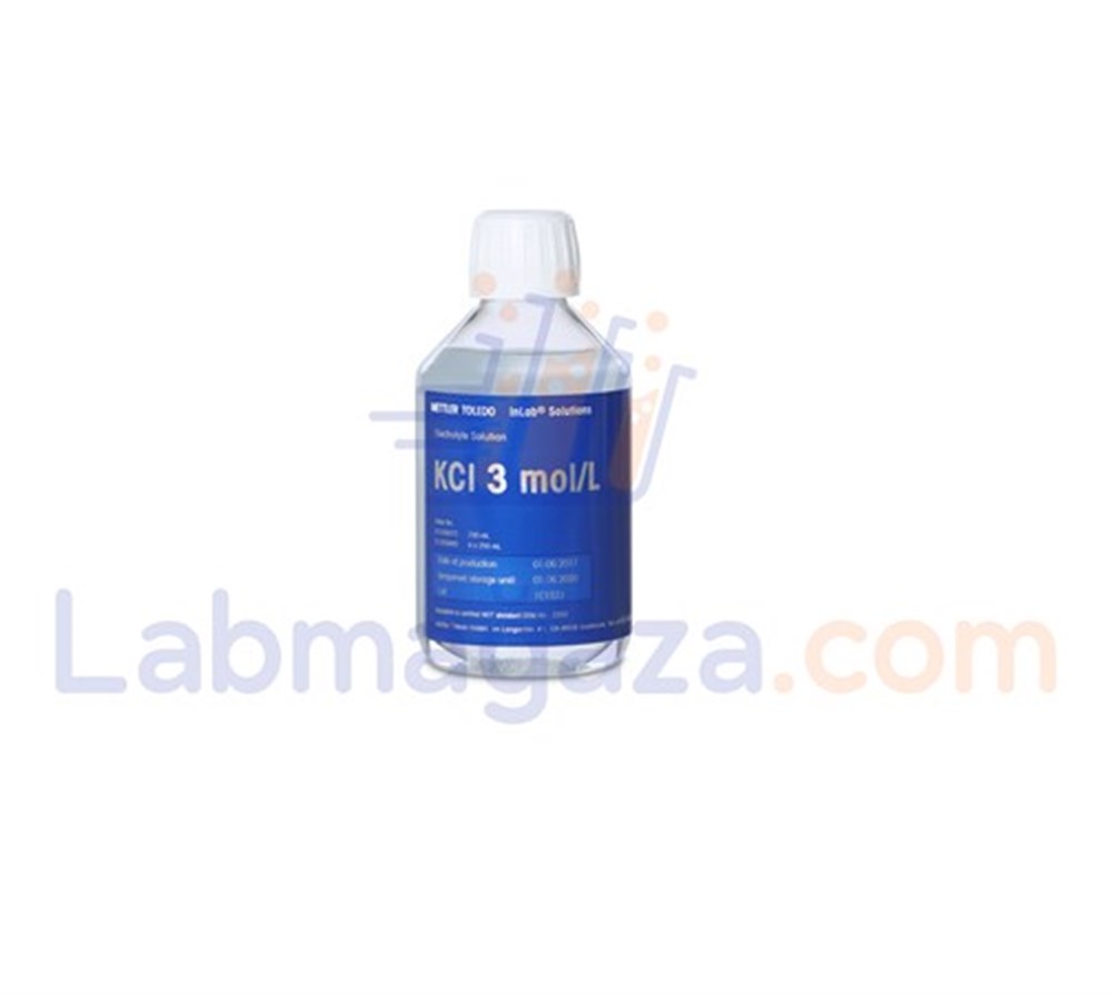 Mettler Toledo Electrolyte 3 mol/L KCl, 6 x 250mL