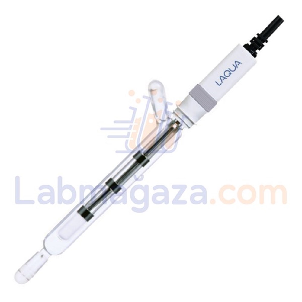 Horiba Laqua Cam gövde, K = 1.0 Akış, Genel amaçlı numuneler için Platin / Platin siyah iletkenlik hücresi (1µS / cm- 100mS / cm)