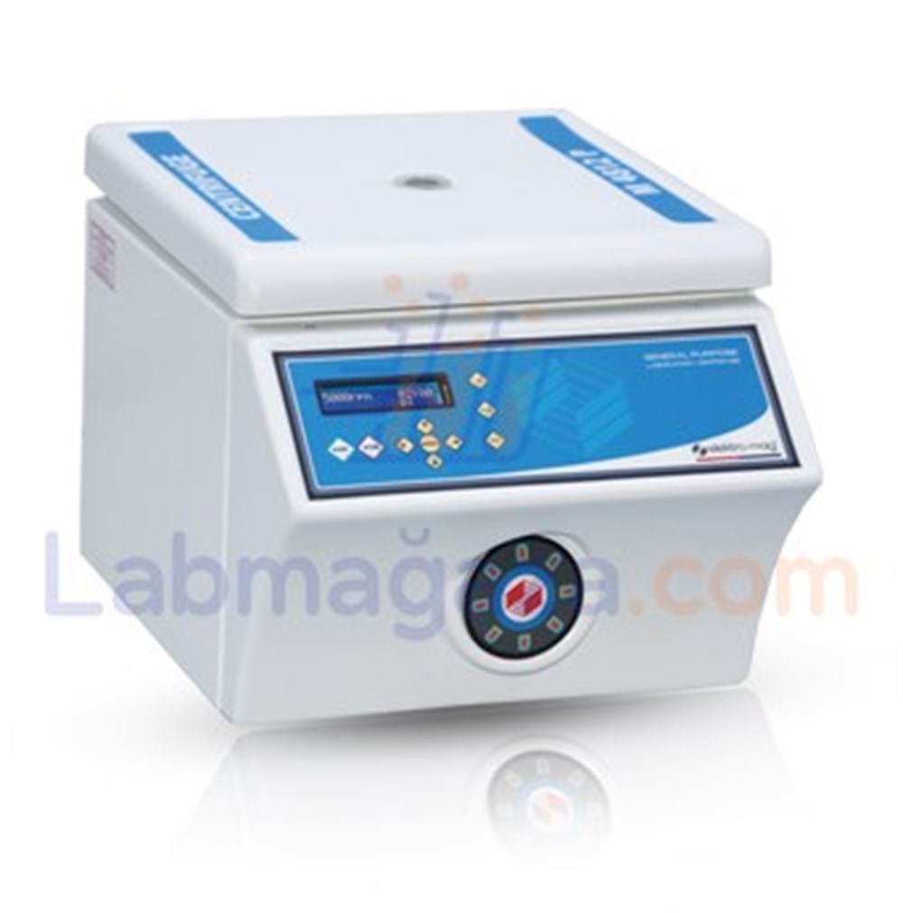 Elektromag 12x15 ml. Tüp Kapasiteli Dijital Göstergeli ve Zamanlayıcılı Santrifüj / M 4812 P