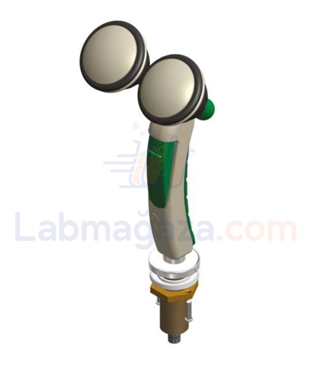 Tezgaha monte Çift Çıkışlı Acil Göz Duşu