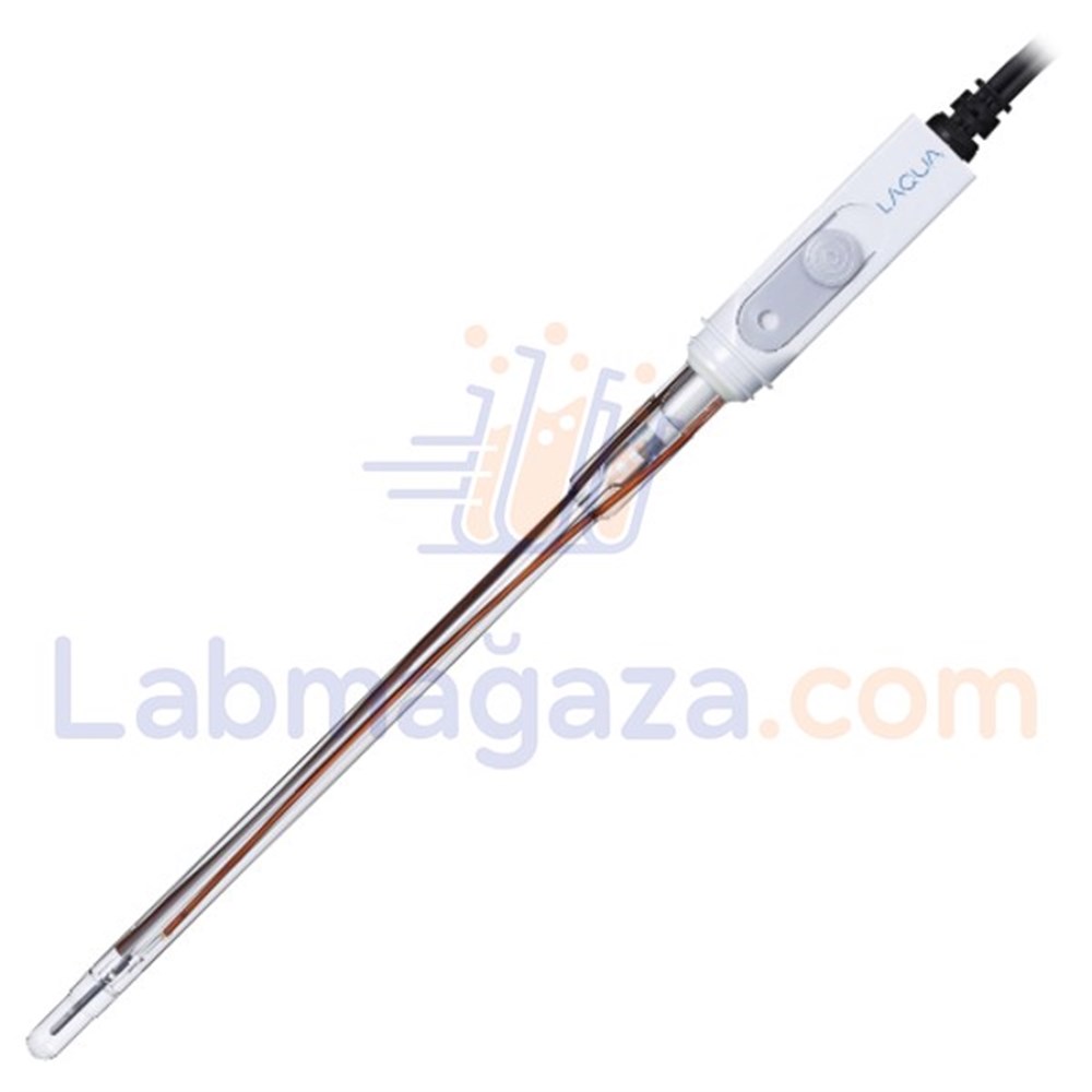 Horiba Laqua Cam gövde, yeniden doldurulabilir Uzun ToupH pH elektrodu. 8 x 283 mm. Önceki model: 9680-10D, 9678-10D