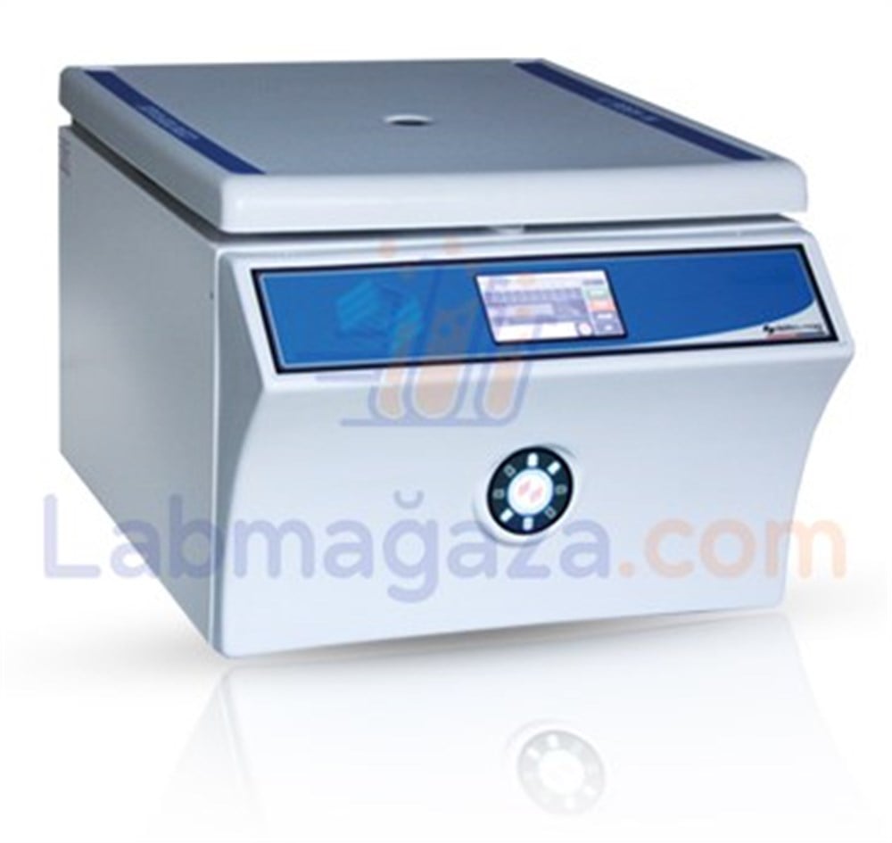 Elektromag 16x15 ml. Tüp Kapasiteli Açılır Rotorlu, Dijital Göstergeli, indüksiyon motorlu Santrifüj / M 4808 P