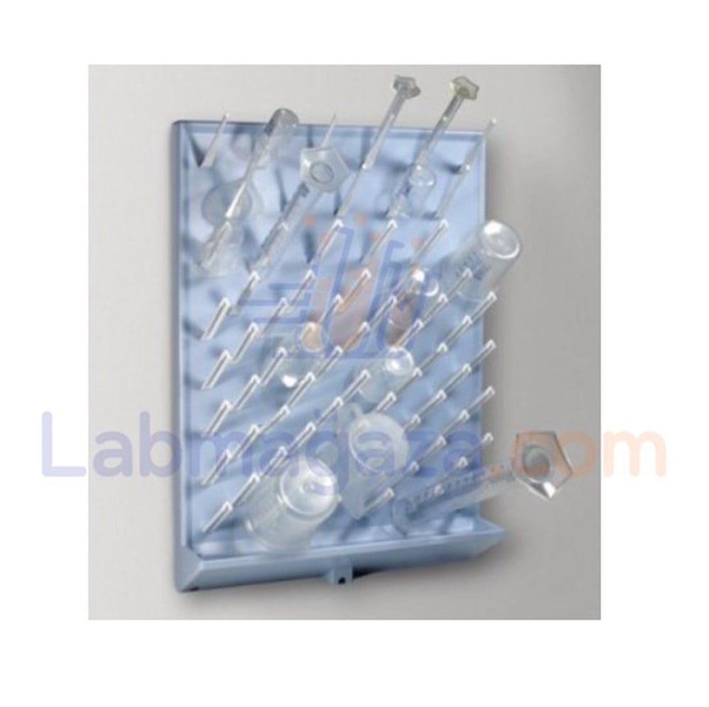 Laboratuvar Kurutma Standı 72 Askılı (Panele Monte) / NTL-DRY-M