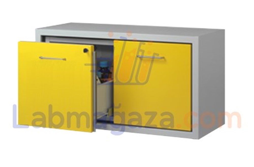 Netalab UnderBox-D Tezgah Altı Çekmeceli Kapaklı Kimyasal Madde Dolabı / NTL-100UBX