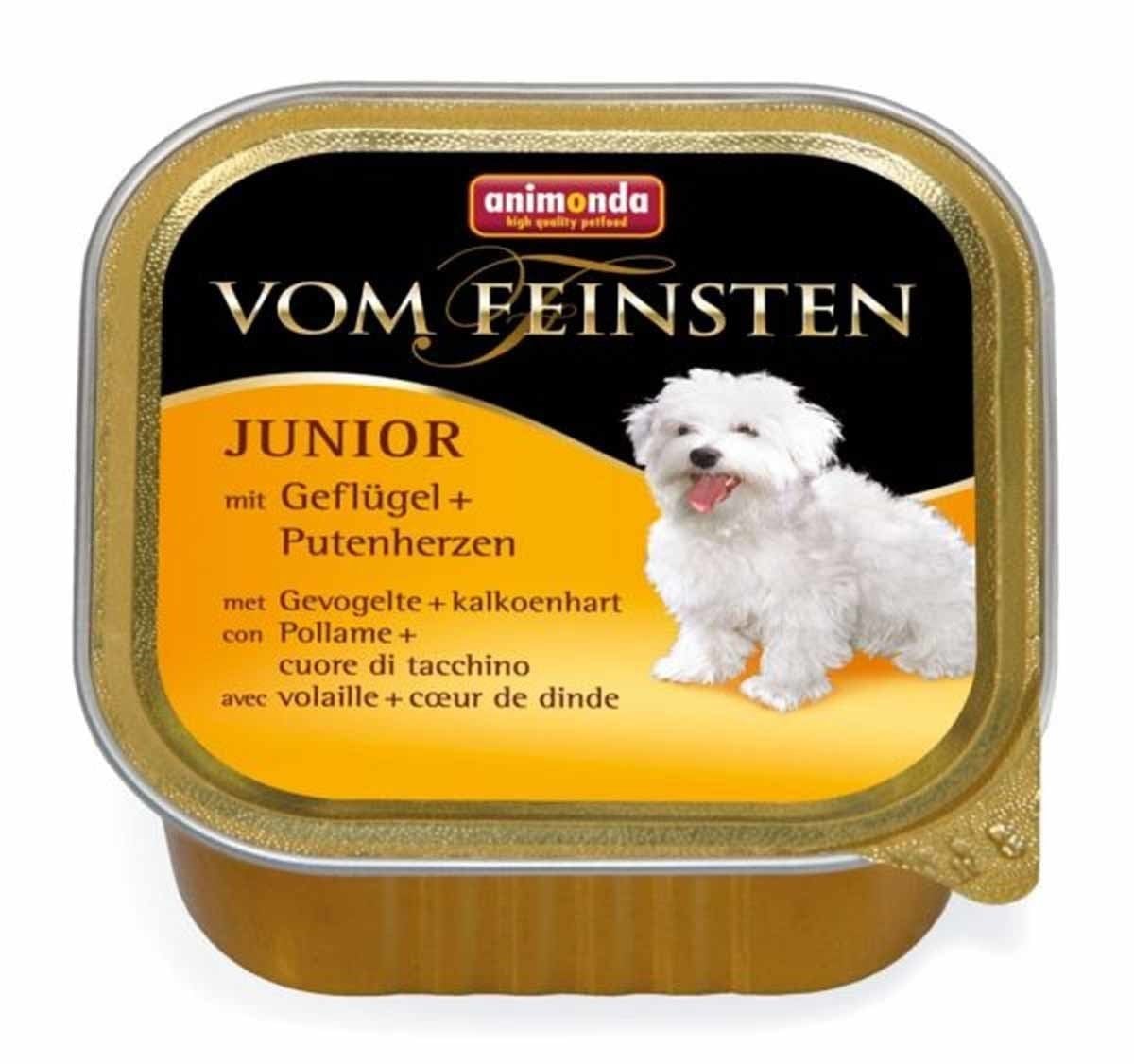 Animonda Vom Feinsten Junior Kümes Hayvanı Yavru Köpek Konservesi 150 Gr