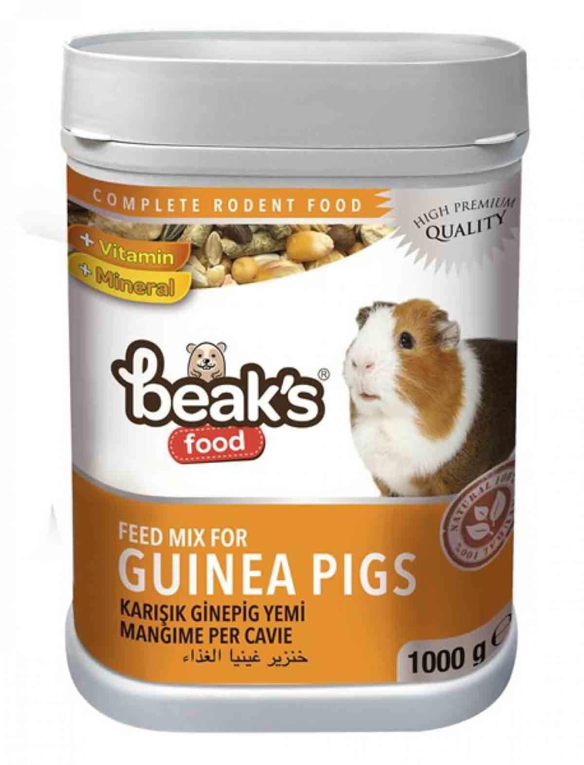 Beaks Food Guinea Pig Ginepig Yemi-1 Kg
