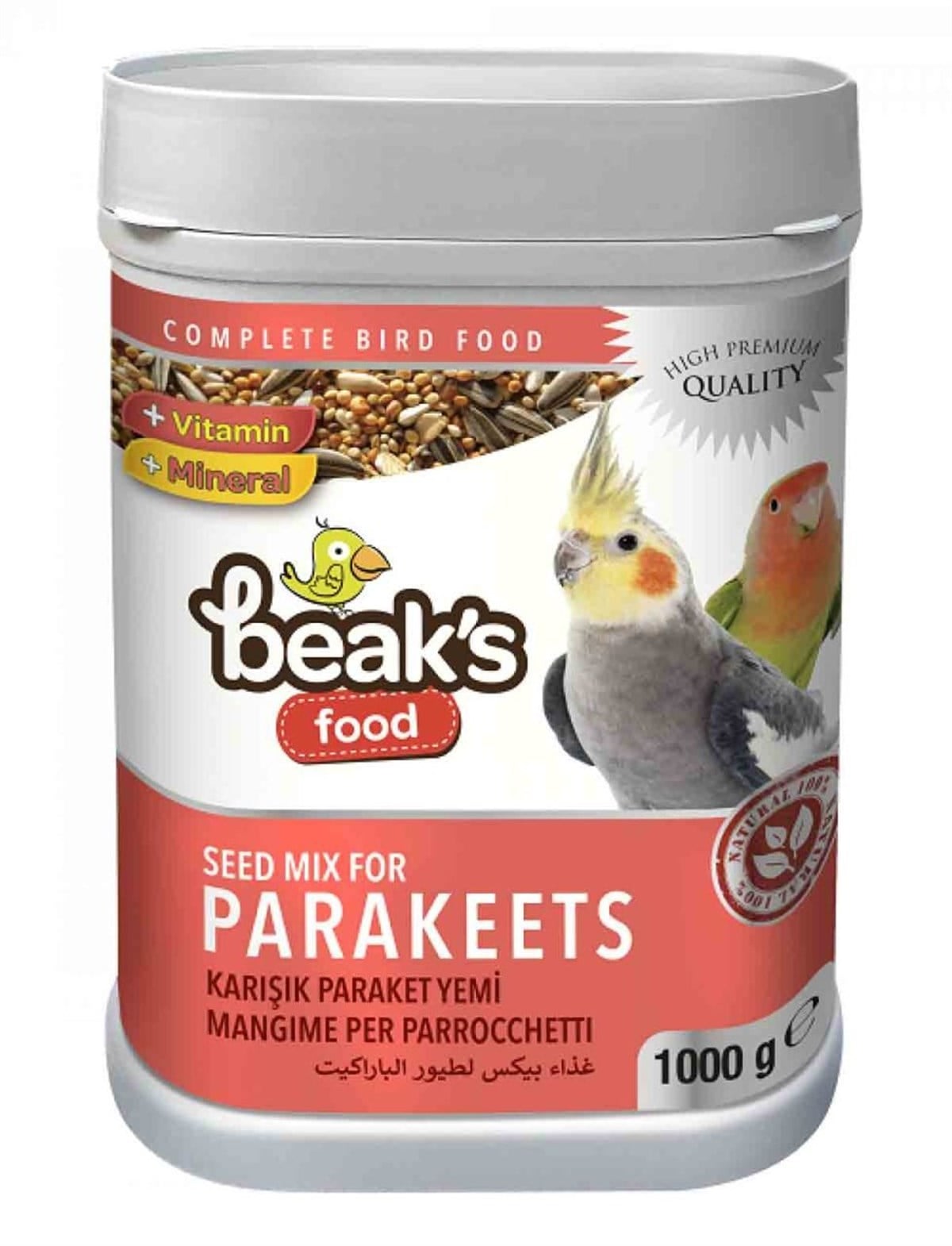 Beaks Food Paraket Yemi-1 Kg