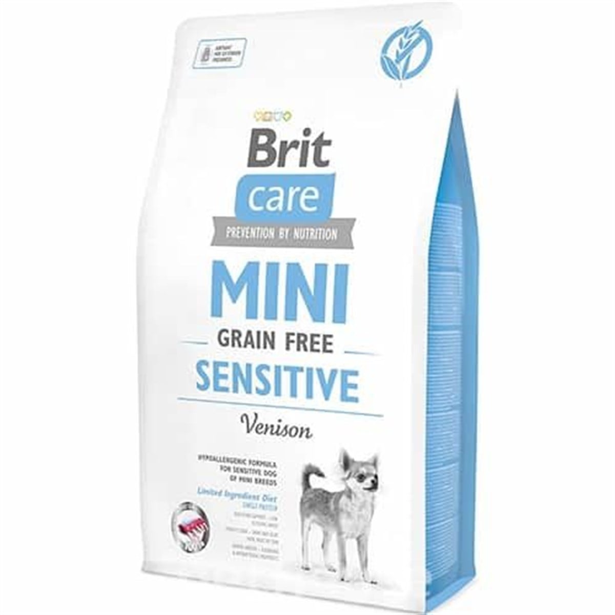 Brit Care Tahılsız Mini Geyikli Küçük Irk Yetişkin Köpek Maması 2 Kg