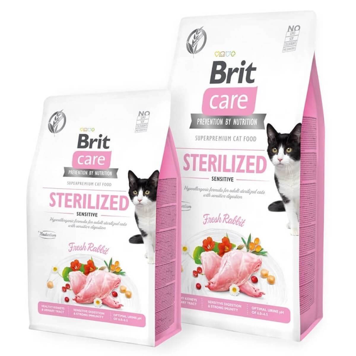 Brit Care Tahılsız Sterilised Tavşanlı Kısır Kedi Maması 7 Kg