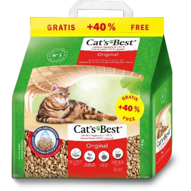 Cats Best Original Cat Litter Organik Kedi Kumu 7 Lt 3 Kg