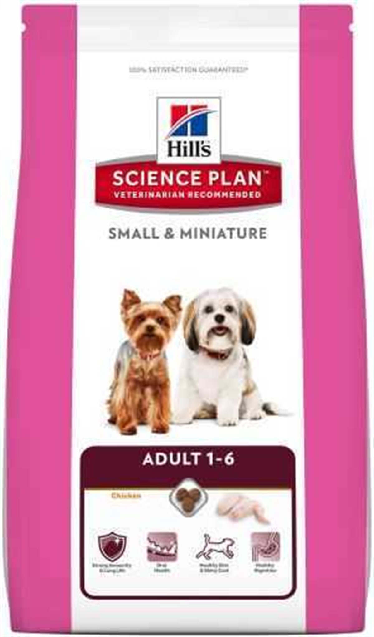 Hills Science Small Mini Adult Tavuklu & Hindili Küçük ve Mini Irk Yetişkin Köpek Maması 3 Kg