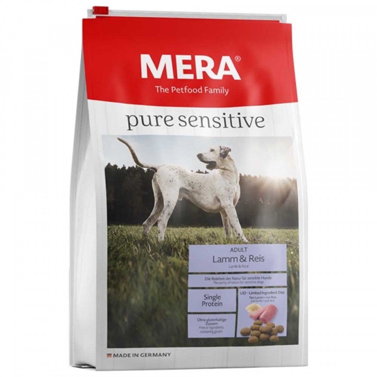 Mera Pure Sensitive Kuzu Etli Yetişkin Köpek Maması 12.5 Kg