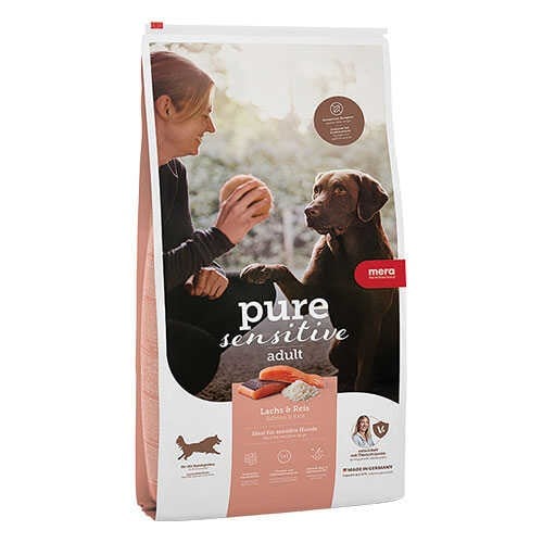 Mera Pure Sensitive Somonlu ve Pirinçli Yetişkin Köpek Maması 12.5 Kg