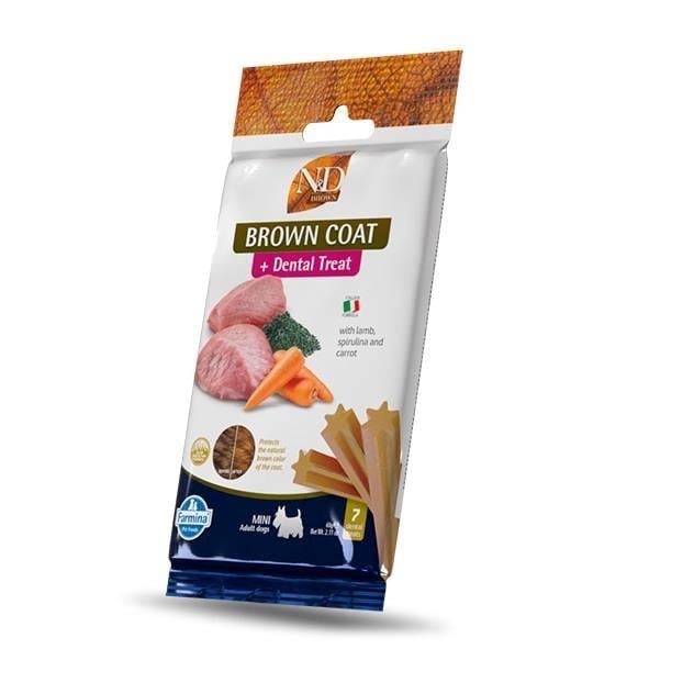 N&D Dental Treat Brown Coat Mini Köpek Ödülü 60 Gr