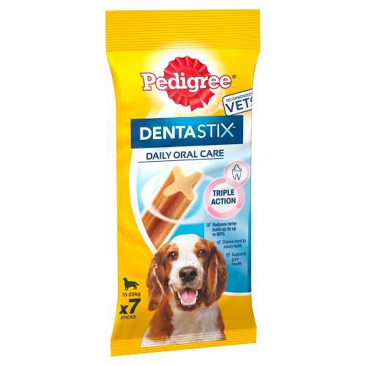 Pedigree Dentastix Orta Boy Köpek Ödül Çubuğu 180 Gr-Medium (7 Adet)