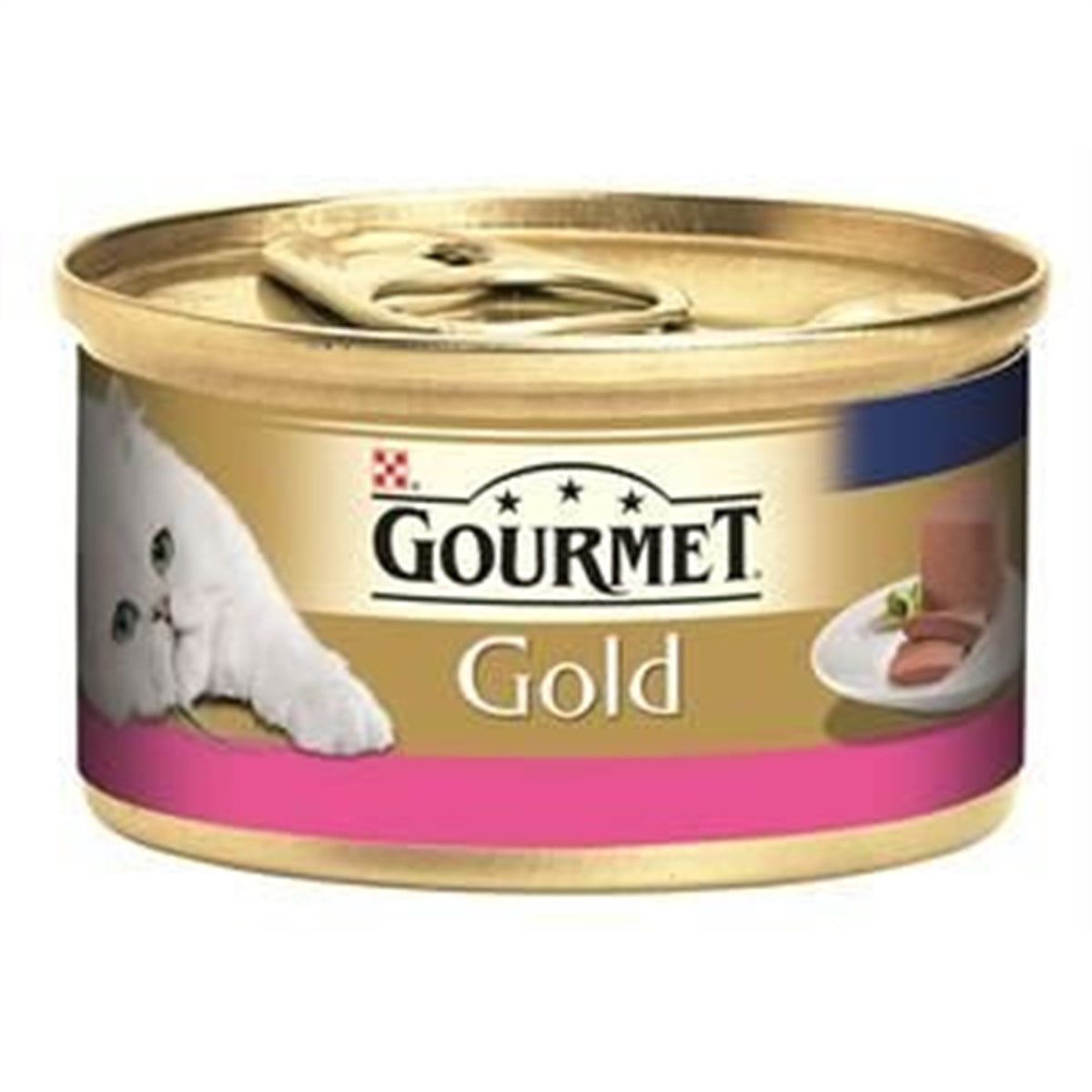Pro Plan Gourmet Gold Kıyılmış Sığır Etli  Konserve Kedi Maması 85 Gr