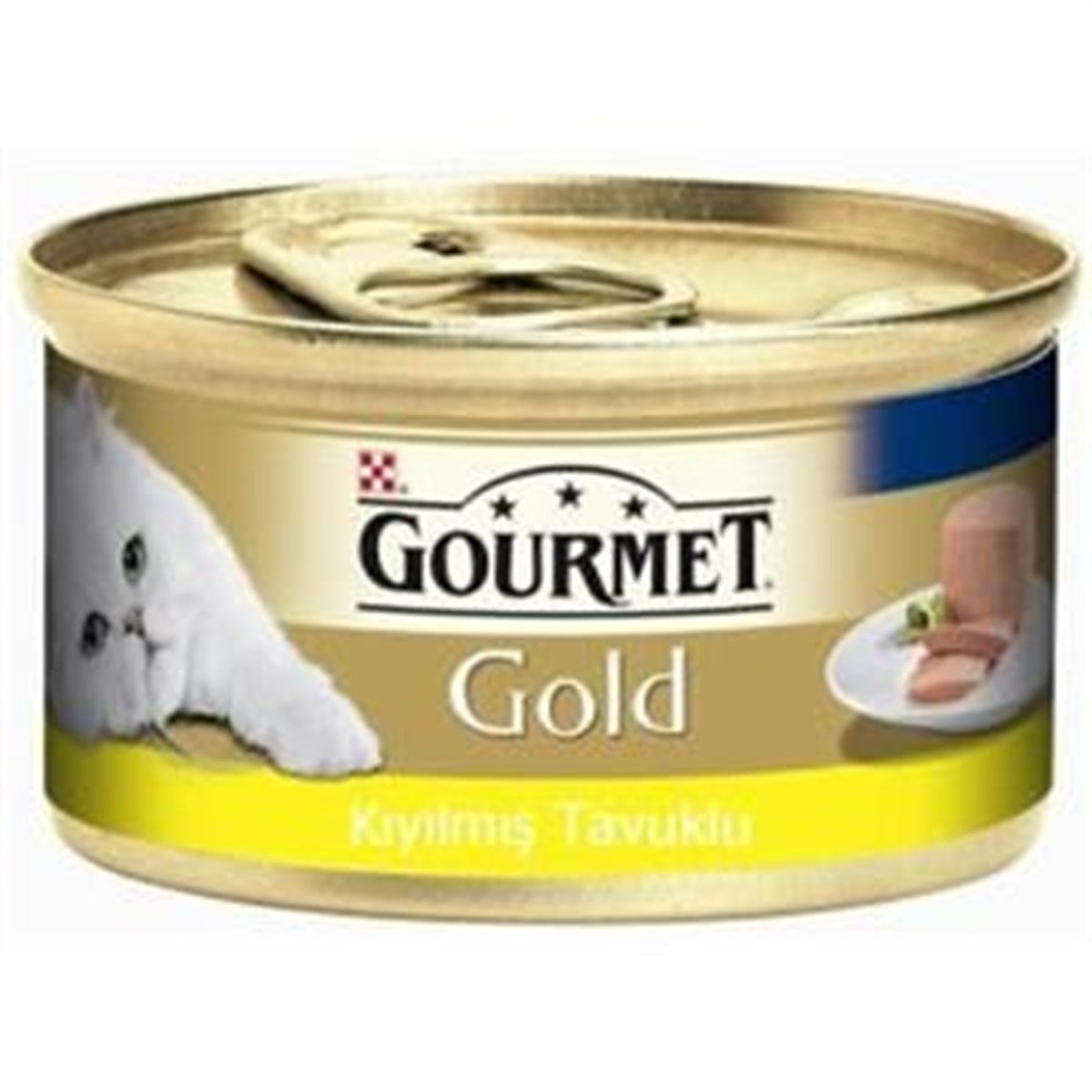 Pro Plan Gourmet Gold Kıyılmış Tavuklu Konserve Kedi Maması 85 Gr