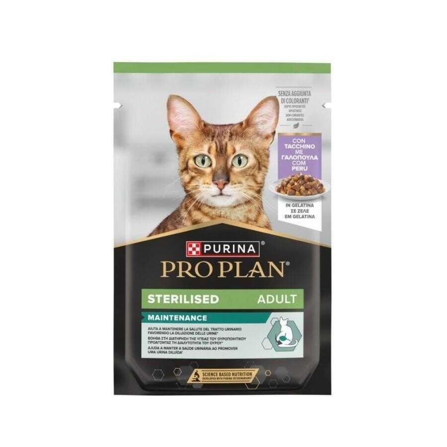 Pro Plan Sterilised Hindi Etli Pouch Yetişkin Kedi Konservesi 85 Gr