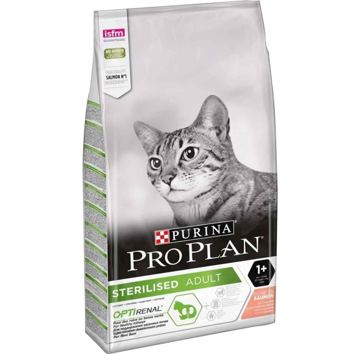 Pro Plan Sterilised Somonlu Kısırlaştırılmış Yetişkin Kedi Maması 3 Kg