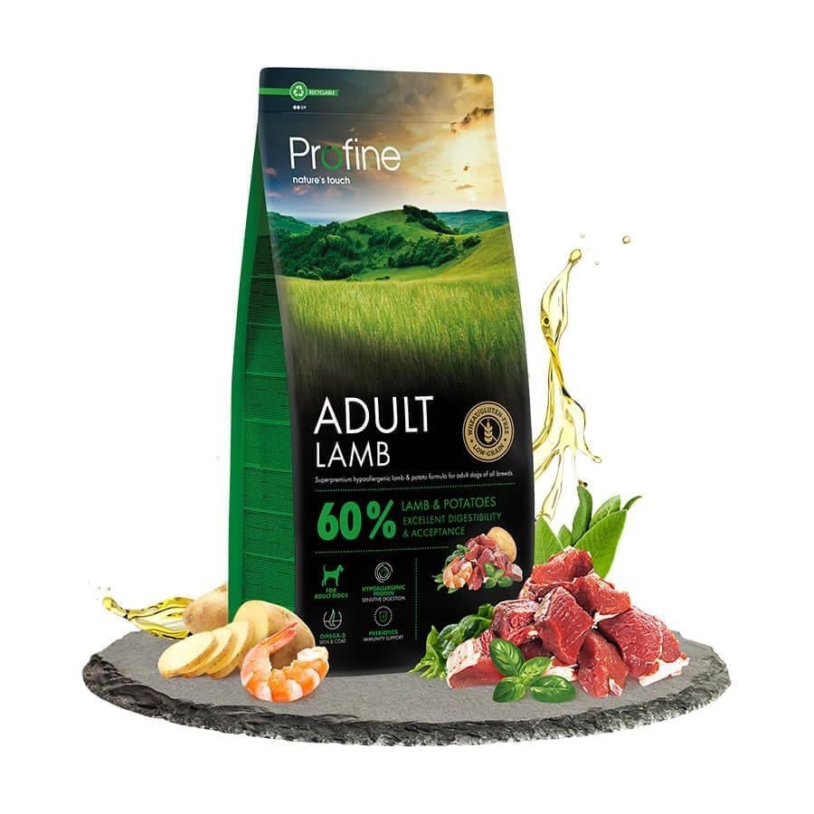 Profine Kuzulu ve Patatesli Yetişkin Köpek Maması 12 kg