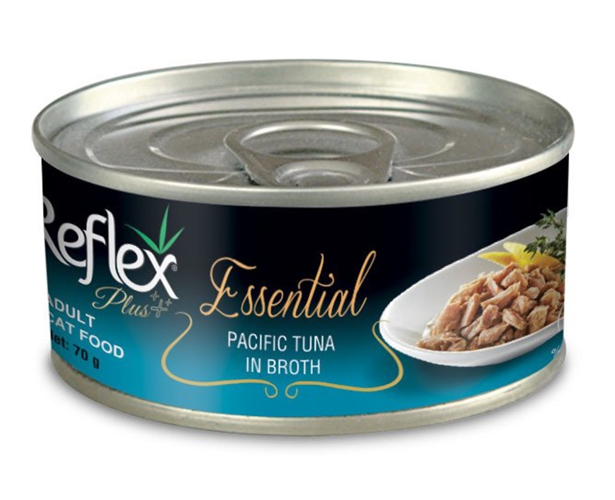 Reflex Plus Essential Pasifik Ton Balıklı Soslu Kedi Konservesi 70 Gr