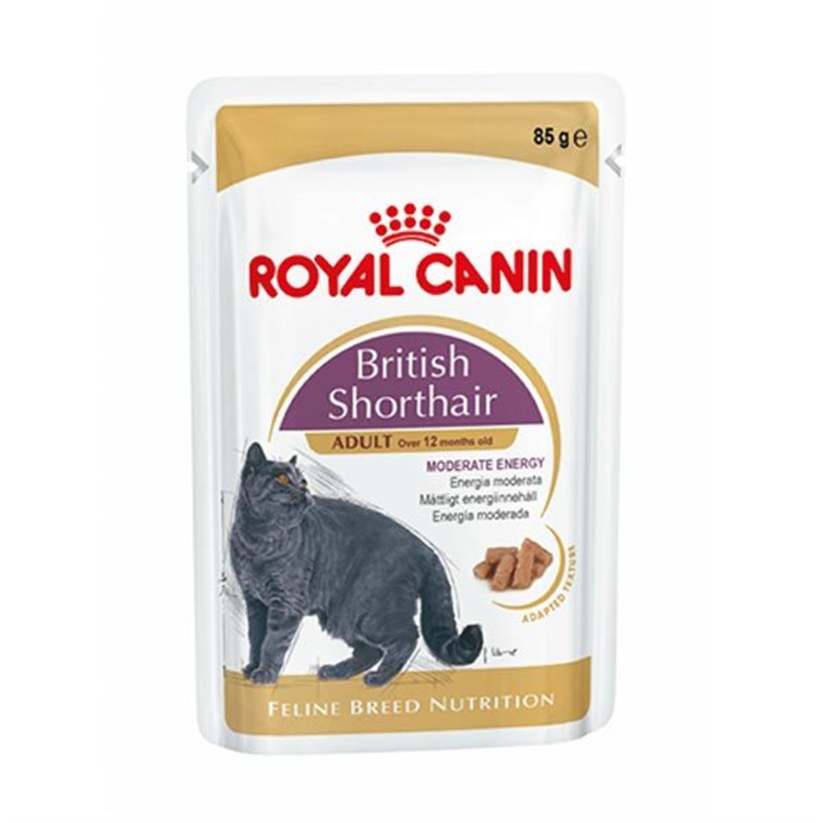 Royal Canin British Shorthair Adult Pouch Kedi Konservesi 85 Gr