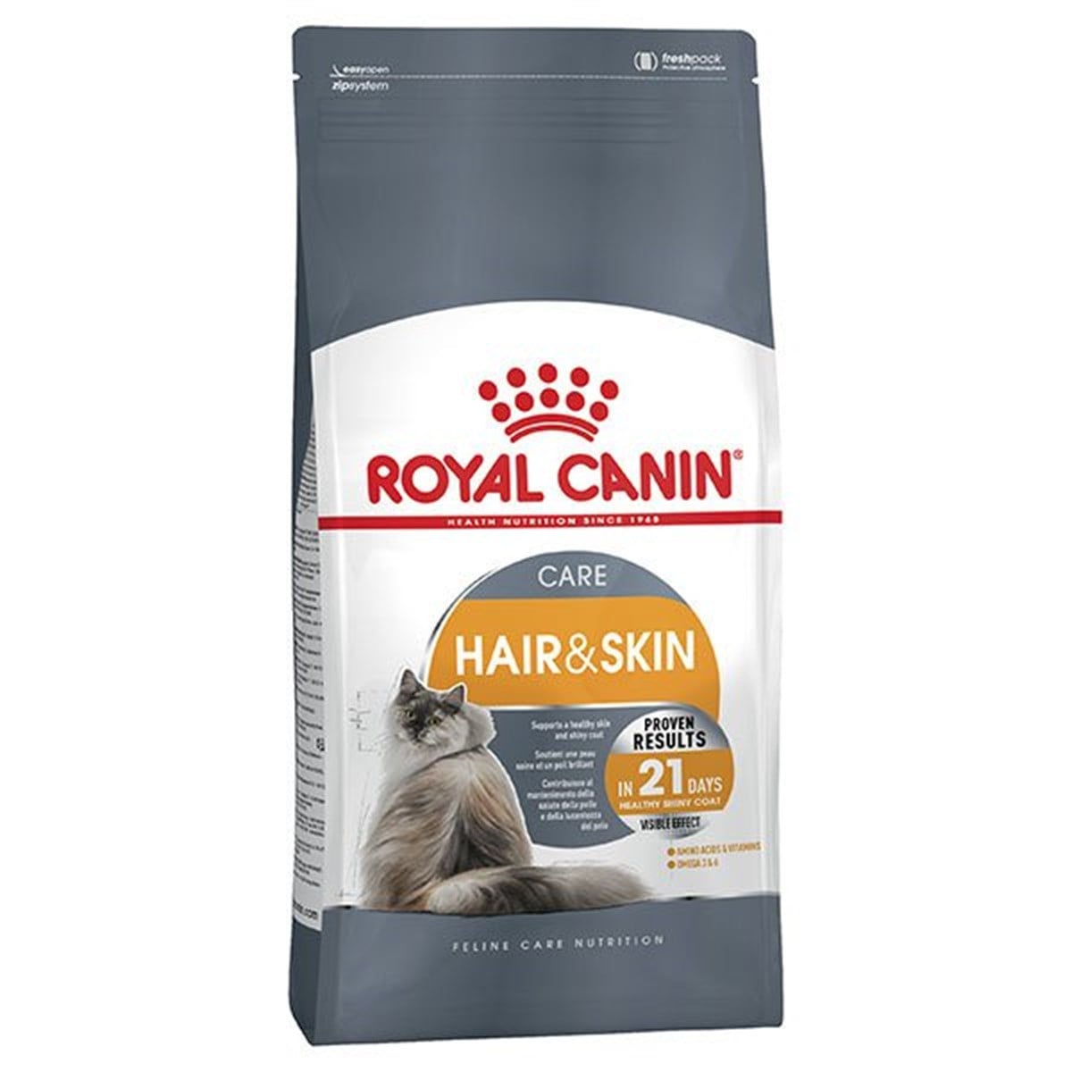 Royal Canin Hair Skin Deri ve Tüy Sağlığı İçin Tavuklu Yetişkin Kedi Maması 2 Kg